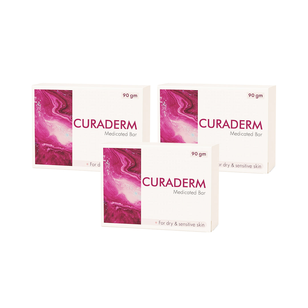 Curaderm Bar (Pack of 3)